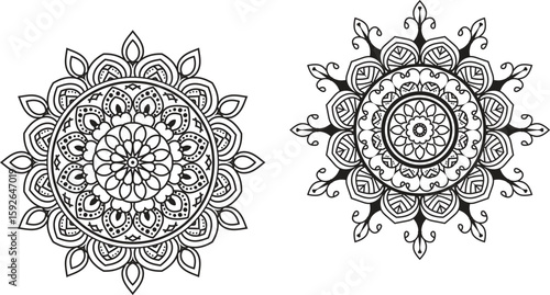 Basic mandalas to coloring for kids. Mandalas geometric pattern, Warm Mandala,Rainbow Flower of Life with Lotus, Flower of Life in Lotus	