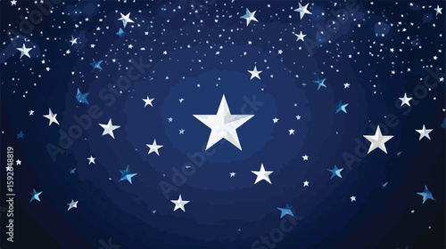 Australia Day celebration with flag vector