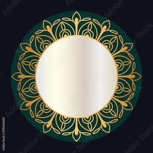 Luxury mandala decorative ethnic element background