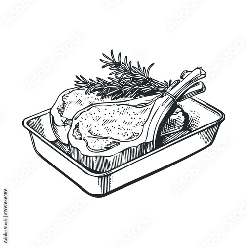 Herb roasted lamb chops a delicious culinary delight