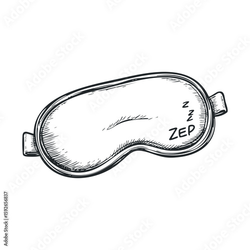 Sleep mask for relaxation and better rest during night time