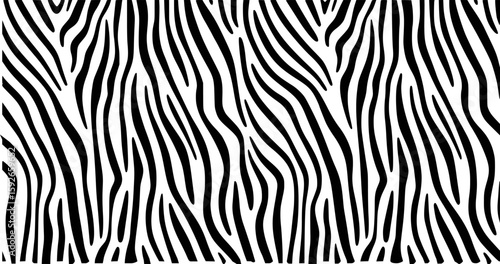 Black and white zebra stripe pattern stripes