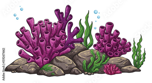 Coral Reef Ecosystem: Vibrant Underwater World

