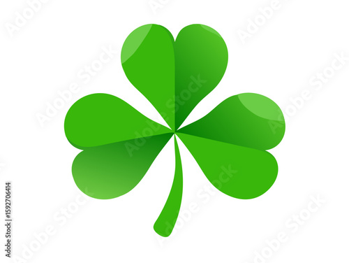four leaf clover icon vector