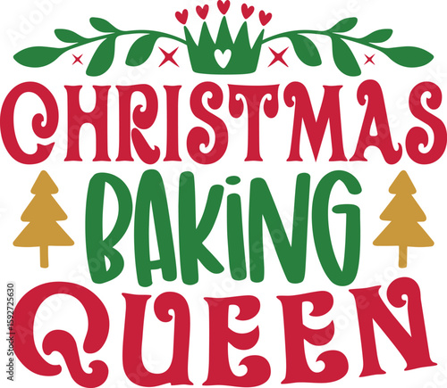 christmas baking queen