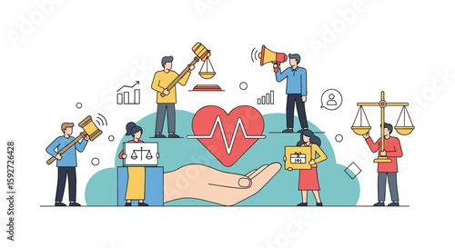 Advocacy and justice for healthcare rights and patient well-being worldwide