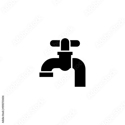 Car symbol Faucet symbol icon design. illustration isolated on white backgrounddesign. illustration isolated on white background