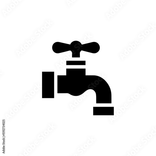 Car symbol Faucet symbol icon design. illustration isolated on white backgrounddesign. illustration isolated on white background