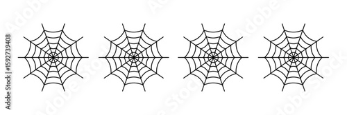 Web of Wonder: Captivating pattern of spider webs, a symbol of intricate design and natural artistry. Its delicate yet strong structure evokes a sense of wonder.
