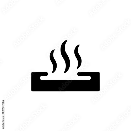 Steam Room icon design. illustration isolated on white background