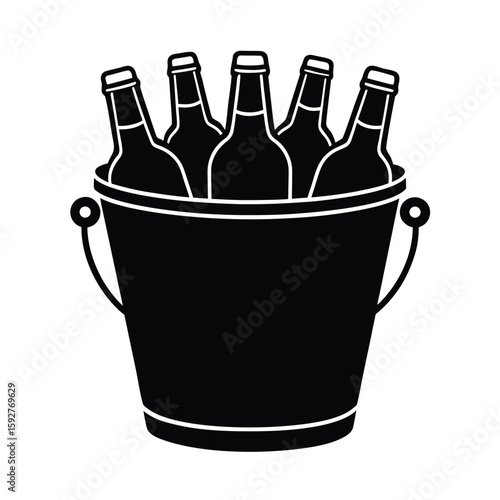metal-bucket-of-beer-bottles-icon-include-after-on.eps