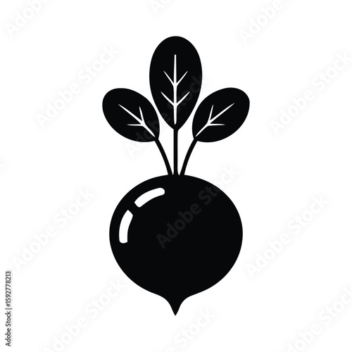 Farm to table vegetable illustration set in monochrome design