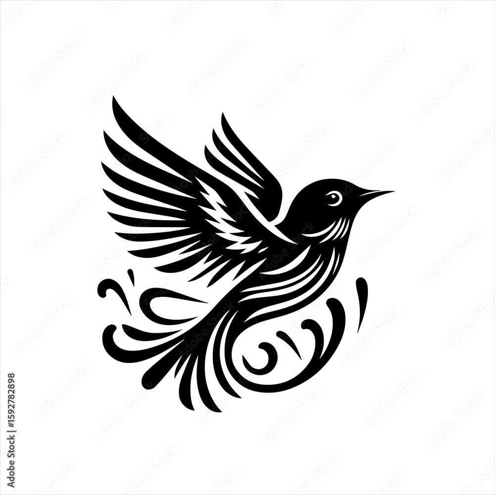 Obraz premium Bird in flight