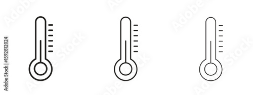 Fotografie Thermometer icon