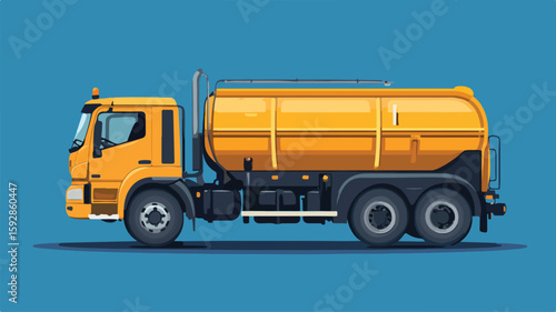 Efficient Professional Septic Truck for Vacuum Truck Design