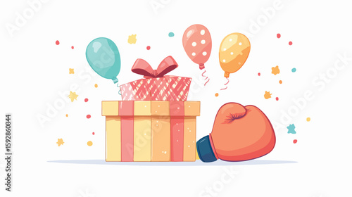 Festive April Fools Day Surprise Card