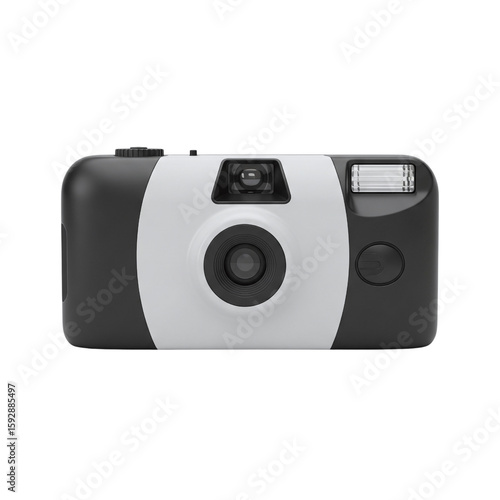Foto Disposable film camera from the 90s
