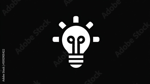 intellectual property glyph icon. Strong and solid vector icon for websites, mobile interfaces, presentations, and visual branding. High quality and easy to edit