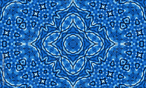 Abstract bluer pattern
