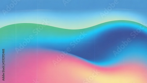 Vibrant backdrop featuring a blend of soft gradients in dreamy pastel colors, excellent for adding a creative aesthetic.