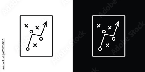 Foto Tactical icon. pictogram. flat vector sign. Vector Eps 10