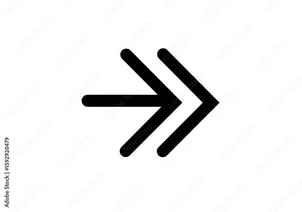 A doubleheaded arrow pointing to the right transparent background A doubleheaded arrow pointing to the right transparent background