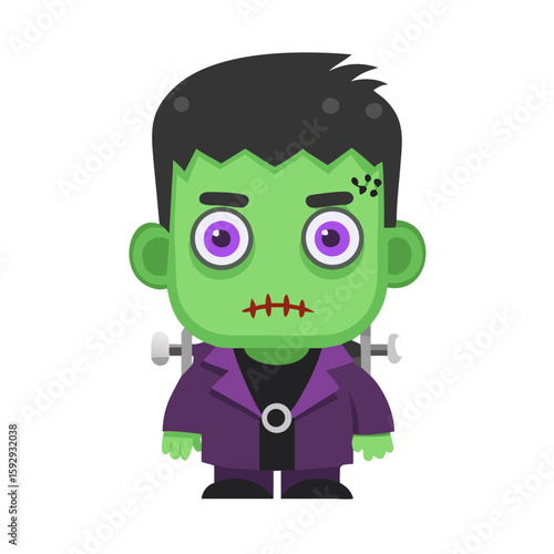 Monster, creature, Halloween, spooky, horror, scary, stitched, green skin, bolts, unholy, mad scientist, reanimated, undead, stitched monster, classic monster, gothic, grotesque, stitched creature