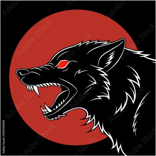 Wolf, Animal, Canine, Predator, Wild, Nature, Wildlife, Fierce, Aggressive, Howling, Roaring, Growling, Teeth, Fangs, Head, Beast, Savage, Untamed, Primal, Hunter, Dog, Lycan, Werewolf, Moonlight, Dar