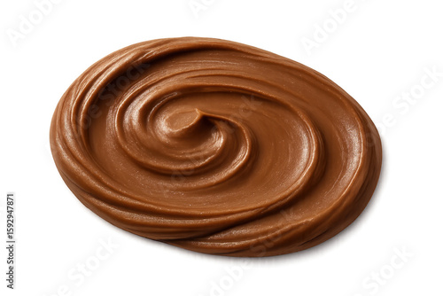 Wallpaper Mural Swirl of chocolate hazelnut spread isolated on transparent background Torontodigital.ca