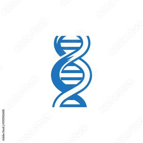 minimalist DNA icon.