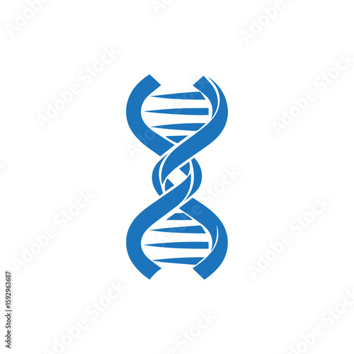 minimalist DNA icon.