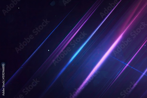 Abstract vibrant diagonal lines with glowing highlights