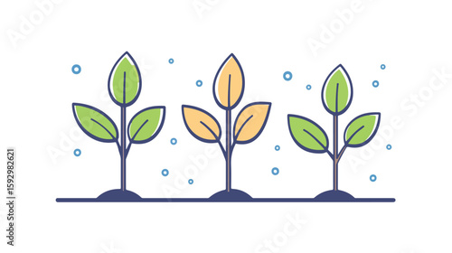 Sown Plant Growth Icon