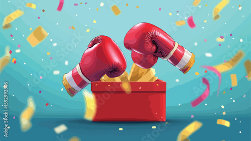 Festive April Fools Day Surprise Card
