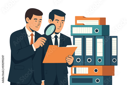 The process of examining a company's financial records is known as business auditing and accounting analysis through inspection and finance control management