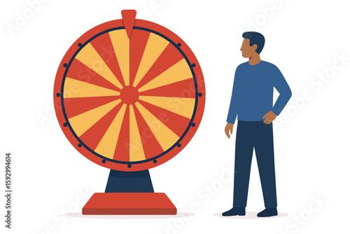 Life is influenced by luck, the randomness of the fortune wheel, chance, and opportunity to secure new employment, win investments, or succeed at gambling, which is a concept that excites a