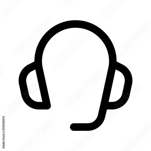 Help Desk line icon