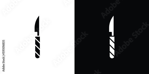 Tableau sur toile Scalpel icon collection. Vector icon design template