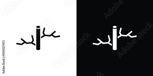 Foto Blood vessel icon collection. Vector icon design template