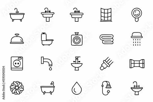 
A comprehensive collection highlighting plumbing fixtures and fittings in bathrooms and kitchens—great for remodeling brands, plumbers, and home improvement content.