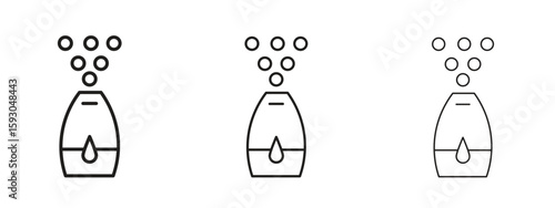 Humidifier icon in trendy line style. icon illustrations