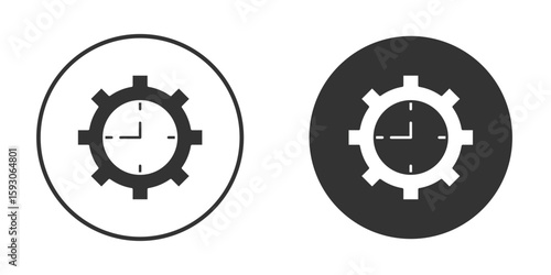 Trendy icon. Black filled vector illustration. vector logo template