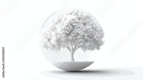 Global Sphere Tree Wide Angle Centered