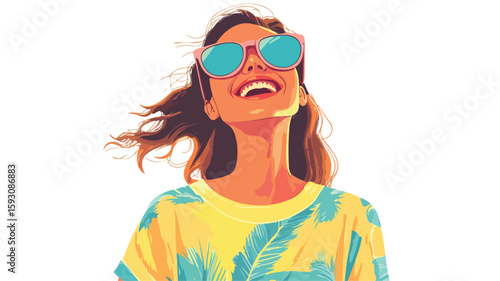 Casual Summer Fashion Beach Fun Look