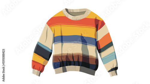 Stylish wide angle sweater outerwear