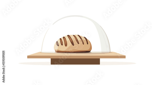 Glass Base Mockup Shop Display