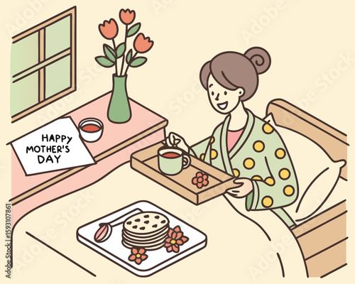 Mother's Day Breakfast in Bed | Celebrating Mom with Breakfast