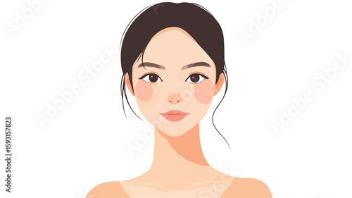 Singaporean Woman Serum Portrait Adult Skin