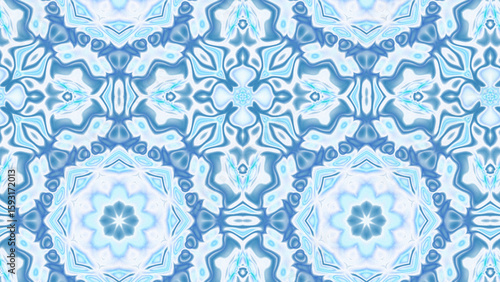 Abstract Radiant Burst with Soft Grain Texture, Symmetrical Glow Pattern in Psychedelic Style, Radiating Circular Abstract with Subtle Noise, Kaleidoscopic Starburst with Gradient Flow