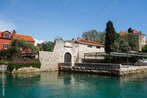 Zadar, Croatia - 04.22.2025: streets and ancient architecture of city old town